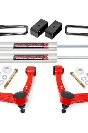 Modern 3.5 Inch Lift Kit | Red UCA | M1 Struts | Toyota Tacoma 2WD/4WD (2005-2023)