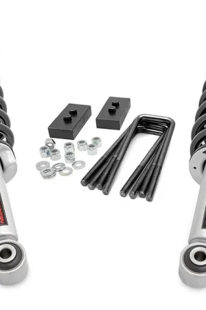 Express Delivery 2 Inch Leveling Lift Kit N3 Struts & V2 Shocks 14-20 F-150 Rough Country