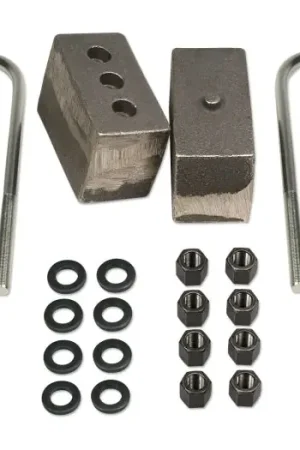 Tuff Country 03-12 Dodge Ram 3500 4wd (w/3.5in Rear axle) 4in Rear Block & U-Bolt Kit Fresh Stock