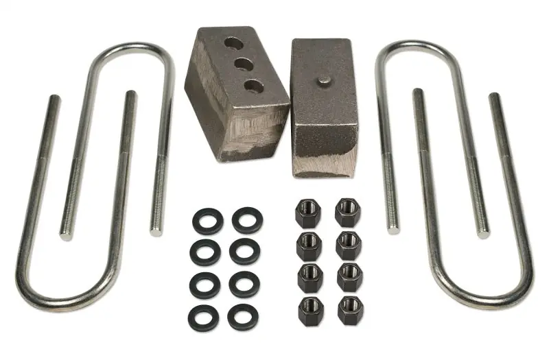 Tuff Country 03-12 Dodge Ram 3500 4wd (w/3.5in Rear axle) 4in Rear Block & U-Bolt Kit Fresh Stock