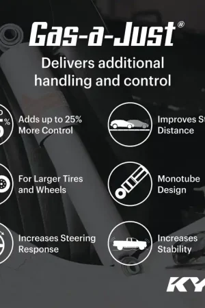 Express Delivery KYB Shocks & Struts Gas-A-Just Front CHEVROLET Silverado C and R - Series 1/2 Ton (2WD) 2001-02 C an