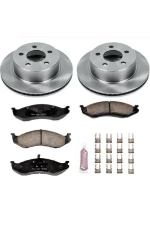 Power Stop 99-01 Jeep Cherokee Front Autospecialty Brake Kit Original