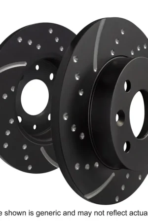 Top Pick EBC 09-10 Pontiac Vibe 2.4 2WD GD Sport Rear Rotors