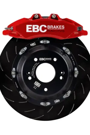 Next Day Delivery EBC Racing 07-13 BMW M3 (E90/E92/E82) Red Apollo-6 Calipers 380mm Rotors Front Big Brake Kit