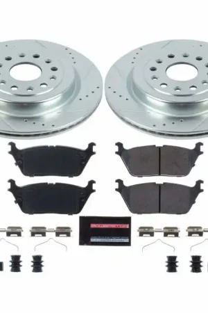 Power Stop 2019 Ram 1500 Rear Z23 Evolution Sport Brake Kit Mega Sale