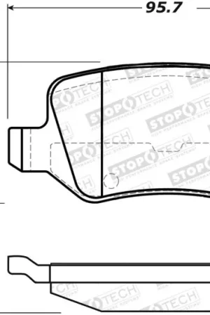 StopTech Street Brake Pads - Front One Day Deal
