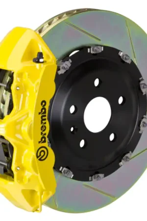 Brembo 17-23 E300/E350 Sedan (Excl 4MATIC) Fr GT BBK 6Pis Cast 380x34 2pc Rtr Slot Type1-Yellow Buy Online