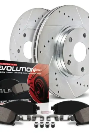Power Stop 07-09 Lexus LS460 Rear Z23 Evolution Sport Brake Kit Exclusive Offer