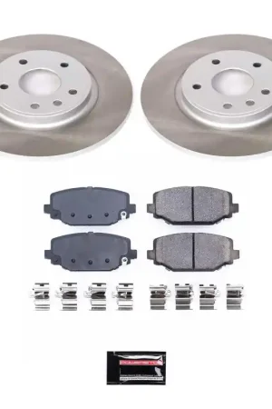 Power Stop 12-14 Volkswagen Routan Rear Semi-Coated Rotor Kit Buy Direct