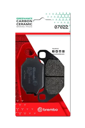 Brembo OE Kymco Agility/Kymco People/Kymco Super/SYM Hd/SYM Joyride Carbon Ceramic Brake Pad - Front Limited Offer