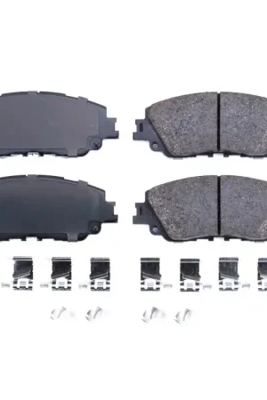 Original Power Stop 2019 Lexus ES300h Front Z17 Evolution Ceramic Brake Pads w/Hardware