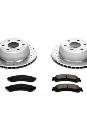 Power Stop 02-06 Cadillac Escalade Rear Z23 Evolution Sport Brake Kit Best Price
