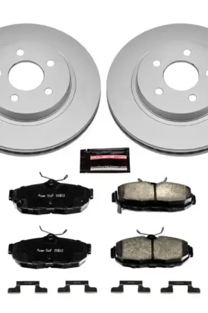 Mega Sale Power Stop 2012 Ford Mustang Rear Z17 Evolution Geomet Coated Brake Kit