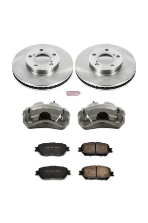 Power Stop 02-06 Toyota Camry Front Autospecialty Brake Kit w/Calipers Bulk Order