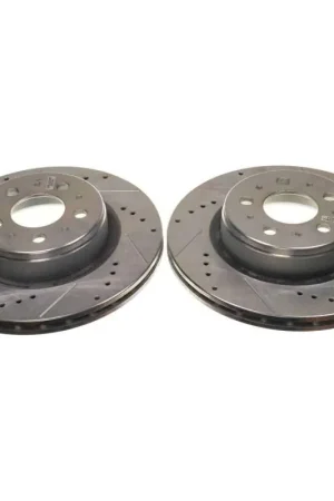 Power Stop 17-21 Tesla 3 Front Drilled & Slotted Rotor (Pair) Get Yours
