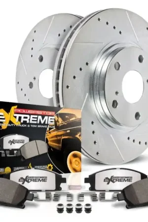 Secure Checkout Power Stop 16-18 Land Rover Range Rover Evoque Rear Z36 Truck & Tow Brake Kit