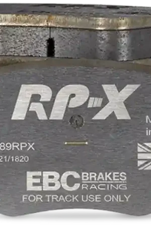 EBC Racing 2015 Ford Mustang 2.3L (6th Gen) RP-X Race Front Brake Pads Seasonal Sale