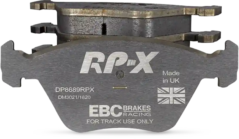 EBC Racing 2015 Ford Mustang 2.3L (6th Gen) RP-X Race Front Brake Pads Seasonal Sale