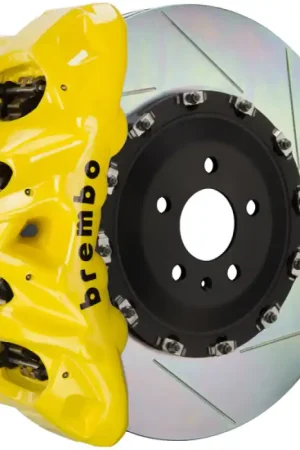 Brembo 19+ G-Class (Excl. AMG) Front GT BBK 8 Piston Cast 412x38 2pc Rotor Slotted Type1-Yellow Best Choice