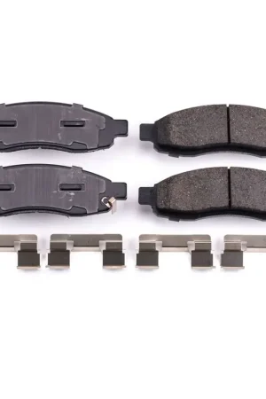 Warranty Included Power Stop 04-05 Infiniti QX56 Front Z17 Evolution Ceramic Brake Pads w/Hardware