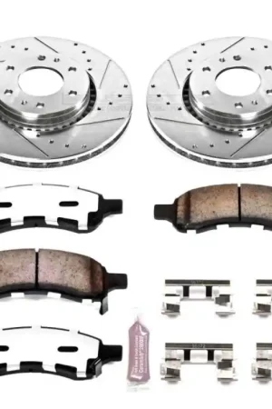 Power Stop 06-07 Buick Rainier Front Z36 Truck & Tow Brake Kit Free Shipping