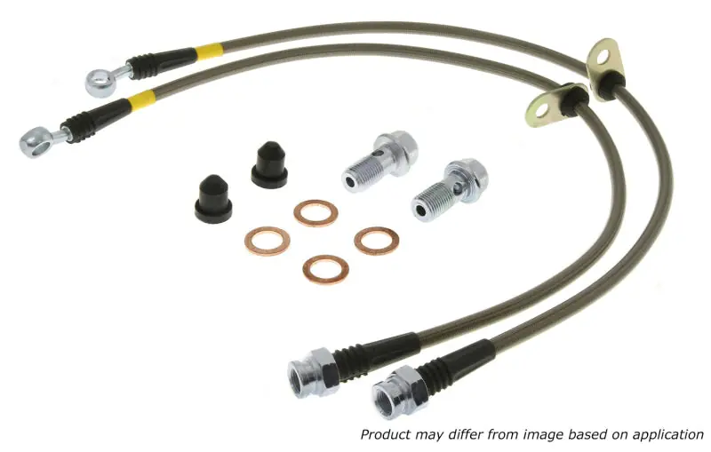 Special Offer StopTech 05-09 Land Rover LR 3 / 06-09 Range Rover Rear Stainless Steel Brake Line Kit