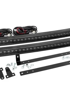 Fan Favorite Ford 30 Inch Dual LED Grille Kit Black Series 09-14 F-150 Rough Country