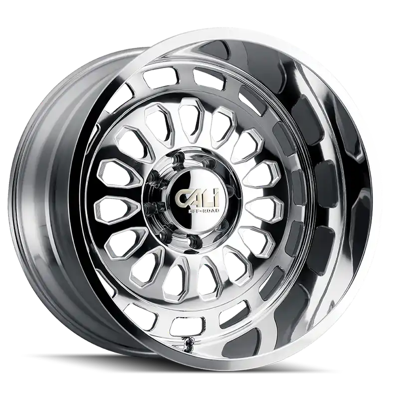 Cast Aluminum Wheels Paradox 9113 PO 20x10 Milled Spokes Polished 6 On 139.7 Bolt Pattern -25 Offset Cali Offroad Wheels Instant Buy