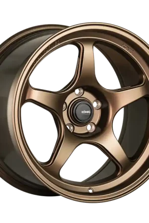 Konig Hyperspec 18x8.5A 5x114.3 ET35 Matte Bronze Wheel (Knurled Bead) Best Choice