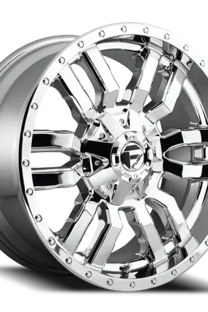 Aluminum Wheels 20X9 Sledge D631 8 On 165.1 Chrome Plated 125.1 Bore 1 Offset Fuel Off Road Wheels Buy Online