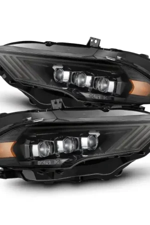 AlphaRex 18-22 Ford Mustang NOVA-Series LED Projector Headlights Alpha-Black Price Cut