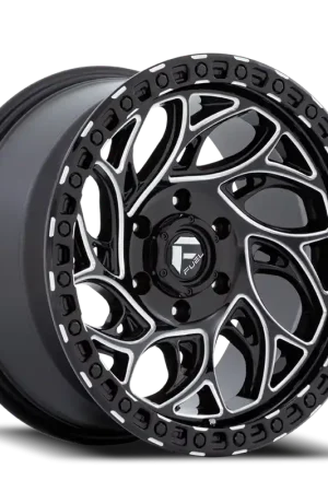 Trusted Brand Aluminum Wheels 18X9 Runner OR D840 6 On 135 Gloss Black Milled 87.1 Bore 1 Offset Fuel Off Road Wheels