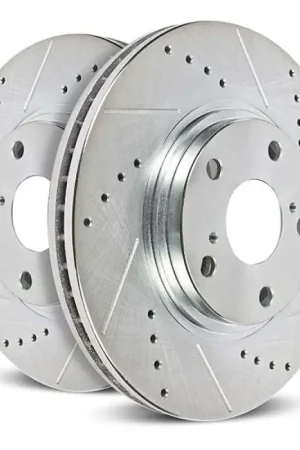 Power Stop 21-23 Dodge Durango Rear Drilled & Slotted Rotor (Pair) New Release