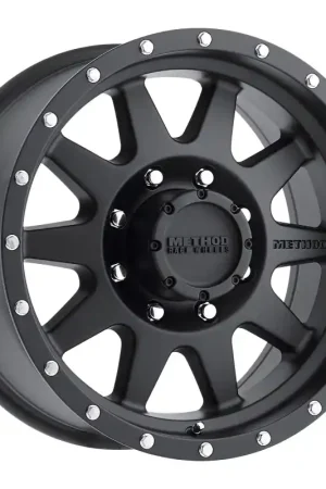 Discount Method MR301 The Standard 18x9 +18mm Offset 8x180 130.81mm CB Matte Black Wheel