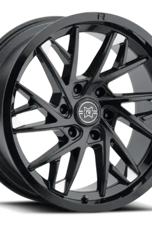 Discount Method Raised MR801 20x12 / 6x135 BP / -40mm Offset / 87mm Bore - Gloss Black Milled Wheel