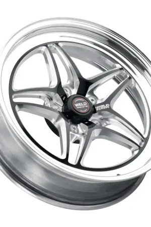 Weld S81 18x5 / 5x4.5 BP / 2.1in. BS (-23mm Offset) Black Wheel (High Pad) Genuine