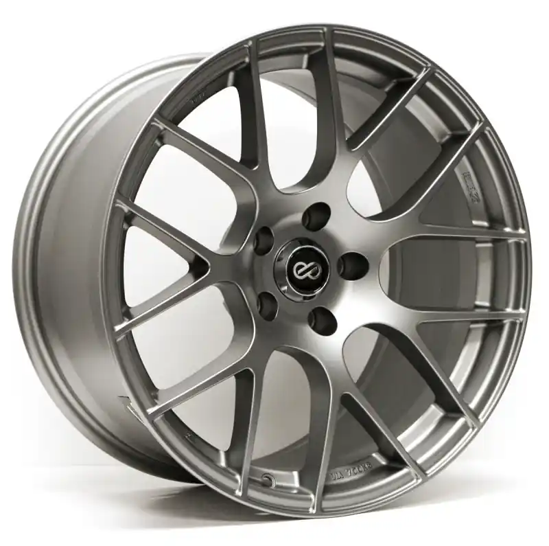 Enkei Raijin 18x8 32mm Offset 5x120 Bolt Pattern 72.6 Bore Diameter Gunmetal Wheel *Min Qty 40*l Trending