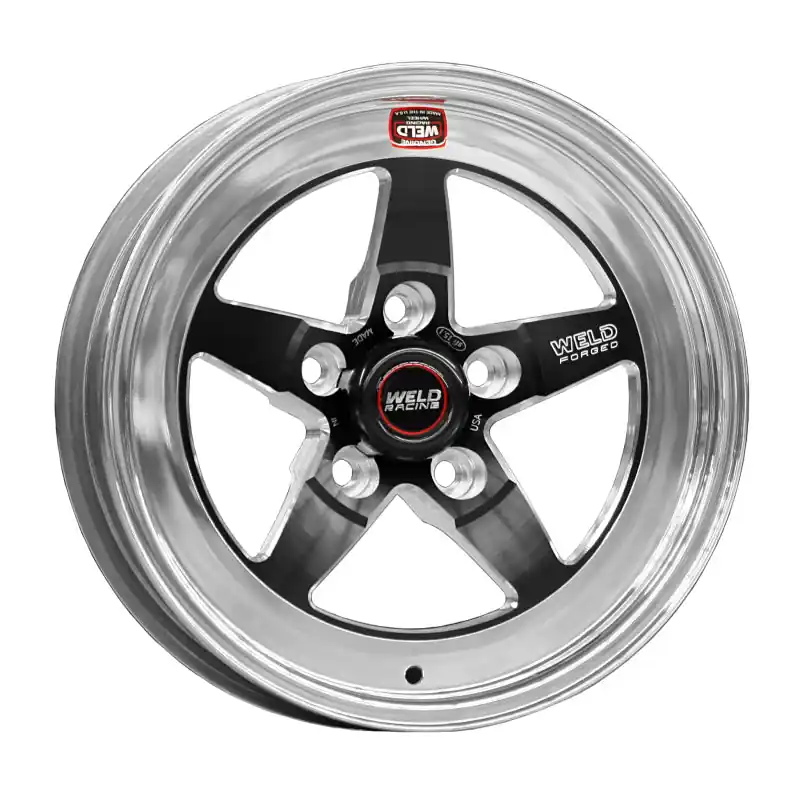 Big Sale Weld S71 15x8.33 / 5x4.75 BP / 4.5in. BS Black Wheel (Medium Pad) - Non-Beadlock