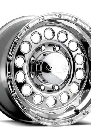 Raceline 887 Rock Crusher 16x8in / 6x139.7 BP / -20mm Offset / 107.95mm Bore - Polished Wheel Cheap