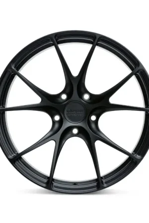Top Rated Vossen X Champion RS74 20X9 / ET44 / 5X130 / Satin Black Wheel / 911 C4 C4S 991.2 Mid Body - Front