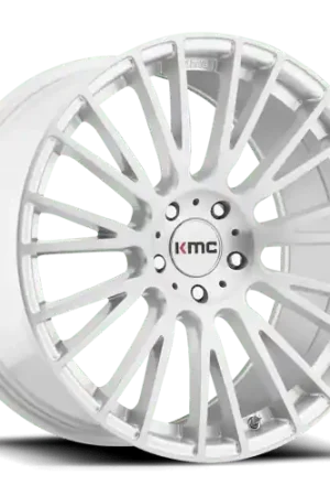 KM706 18X8 5X112 BRUSHED SLV 38MM Direct From Factory
