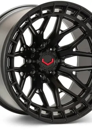 Vossen LCX-02 24x12 - 6x135 - ET44 - Ultra Deep - 87.1 - Satin Black Wheel Brand New