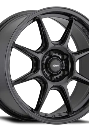 Konig Lockout 16x7.5 5x114.3 ET40 Gloss Black Premium