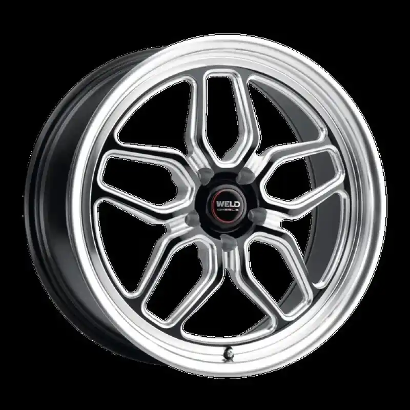 Wholesale Weld Racing 15x10 Laguna Drag 5x120 ET45 BS7.25 Gloss BLK MIL DIA 78.1