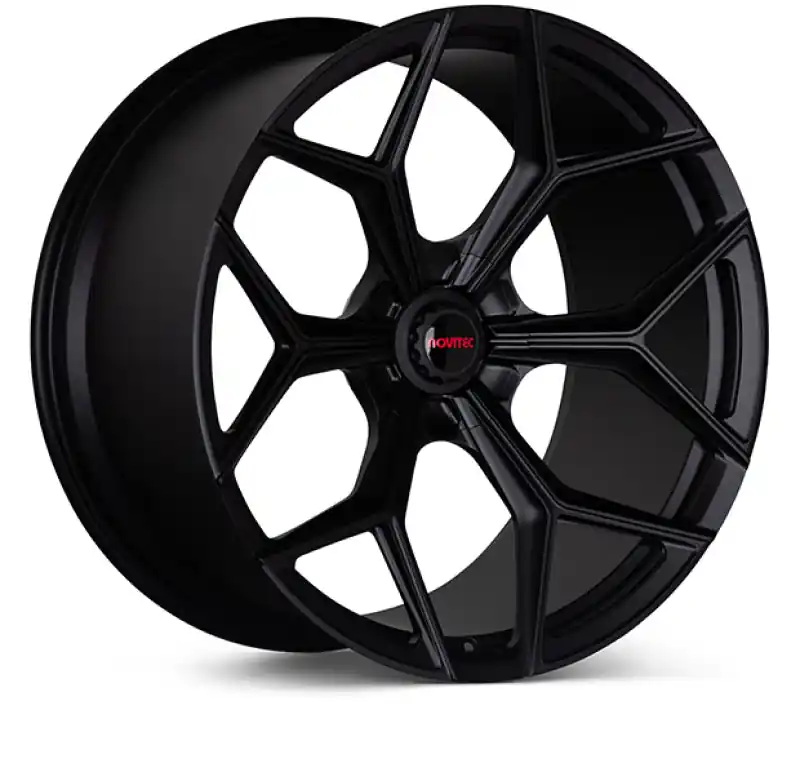 Vossen x Novitec NL4-5L 21x12.5in - 5x112 BP - ET43 - Satin Black Lamborghini Huracan Rear Wheel Sale