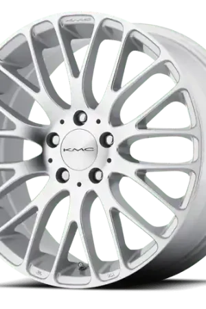 Place Order KM693 20X8.5 5X120 SLV W/ MACH FACE 40MM