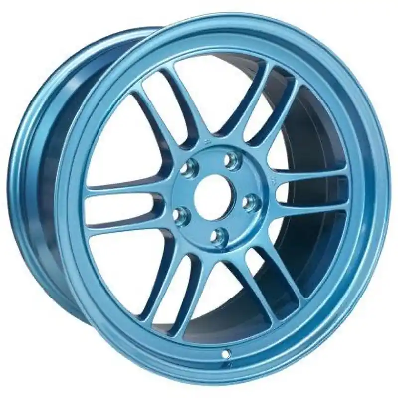 Enkei RPF1 18x9.5 5x114.3 15mm Offset 73mm Bore Emerald Blue Wheel MOQ 40 Wholesale