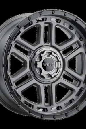 Weld Off-Road Crux 20x12in / 6x135 BP / ET -44 / 106.1mm Bore - Satin Gunmetal / Satin Black Wheel Special Offer
