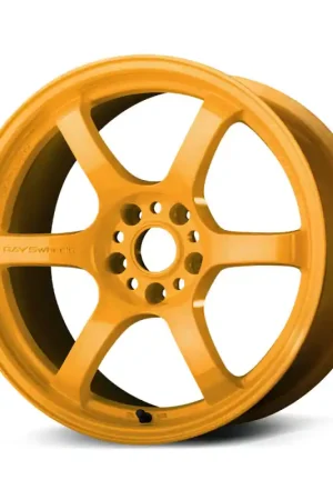 Gram Lights 57DR 17x9.0 +38 5x100 Mach Yellow Trending