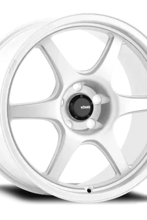 Time-Limited Konig Hexaform 18X8.5 5X114.3 ET43 Gloss White Flow Formed